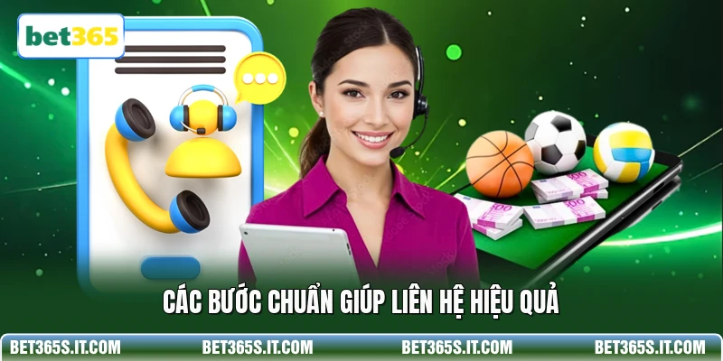 Các bước chuẩn giúp liên hệ hiệu quả